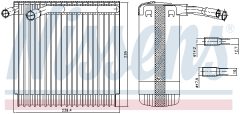NISSENS 92129 — Evaporator aer condiționat
