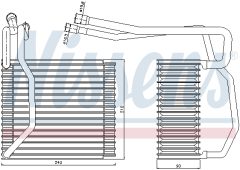 NISSENS 92194 — Evaporator aer condiționat