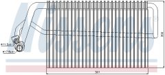 NISSENS 92221 — Испаритель кондиционера