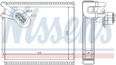 NISSENS 92291 — Evaporator aer condiționat