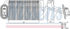 NISSENS 92322 — Evaporator aer condiționat