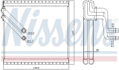NISSENS 92409 — Evaporator aer condiționat