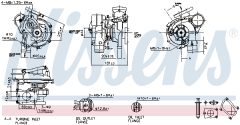 NISSENS 93070 — Turbosuflantă