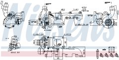 NISSENS 93077 — Turbosuflantă