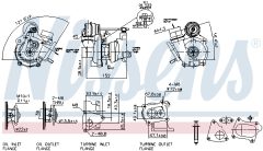 NISSENS 93078 — Turbosuflantă