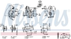 NISSENS 93087 — Turbosuflantă