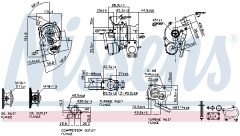 NISSENS 93132 — Turbosuflantă