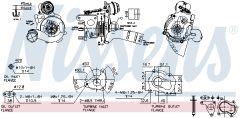 NISSENS 93163 — Turbosuflantă