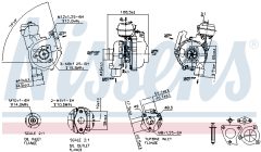 NISSENS 93174 — Turbosuflantă