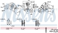 NISSENS 93258 — Turbosuflantă