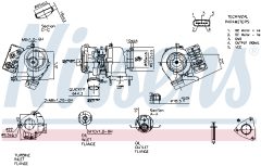NISSENS 93308 — Turbosuflantă