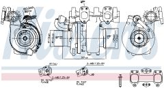 NISSENS 93335 — Турбина