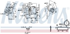 NISSENS 93423 — Turbosuflantă
