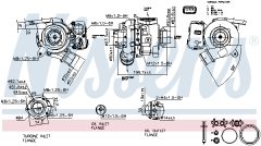 NISSENS 93432 — Турбина