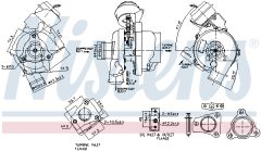 NISSENS 93497 — Turbosuflantă