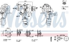 NISSENS 93509 — Turbosuflantă