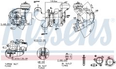 NISSENS 93606 — Turbosuflantă