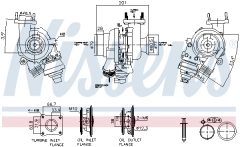 NISSENS 93607 — Turbosuflantă