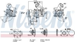 NISSENS 93616 — Turbosuflantă