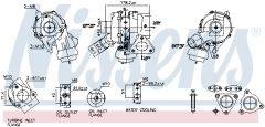 NISSENS 93668 — Turbosuflantă