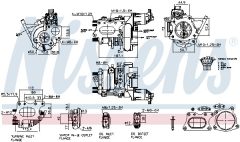 NISSENS 93670 — Turbosuflantă