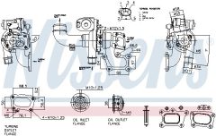 NISSENS 93861 — Turbosuflantă