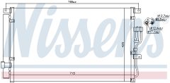 NISSENS 940210 — Радиатор кондиционера