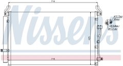 NISSENS 940212 — Радиатор кондиционера
