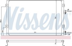 NISSENS 940289 — Radiator aer condiționat