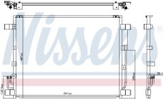 NISSENS 940444 — Радиатор кондиционера