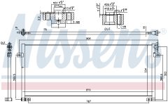 NISSENS 940493 — Радиатор кондиционера
