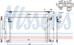 NISSENS 940685 — Radiator aer condiționat