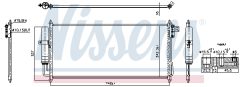 NISSENS 940911 — Radiator aer condiționat