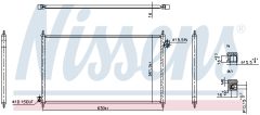 NISSENS 940917 — Radiator aer condiționat