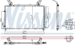NISSENS 940923 — Radiator aer condiționat