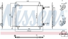 NISSENS 940946 — Радиатор кондиционера
