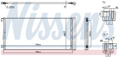 NISSENS 940948 — Radiator aer condiționat