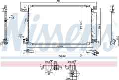 NISSENS 940976 — Радиатор кондиционера