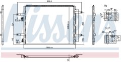 NISSENS 941004 — Radiator aer condiționat