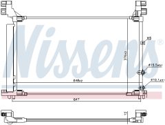 NISSENS 941165 — Радиатор кондиционера