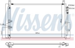 NISSENS 941173 — Radiator aer condiționat