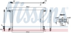 NISSENS 941266 — Radiator aer condiționat