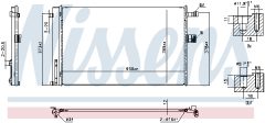 NISSENS 941356 — Radiator aer condiționat