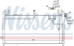 NISSENS 94354 — Радиатор кондиционера