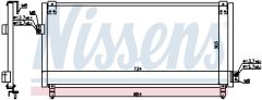 NISSENS 94365 — Radiator aer condiționat
