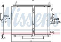 NISSENS 94377 — Радиатор кондиционера