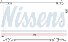 NISSENS 94736 — Radiator aer condiționat