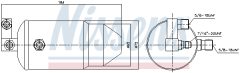 NISSENS 95010 — Filtru deshidrator aer condiționat