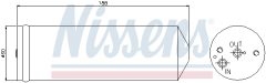 NISSENS 95065 — Осушитель кондиционера