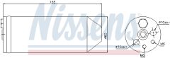NISSENS 95070 — Осушитель кондиционера